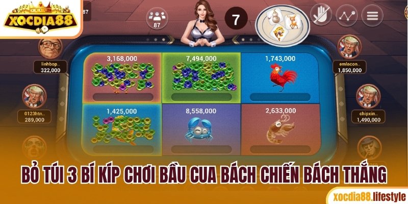 Bỏ túi 3 bí kíp chơi Bầu Cua bách chiến bách thắng